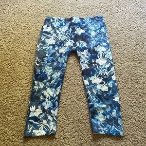 womens floral leggings